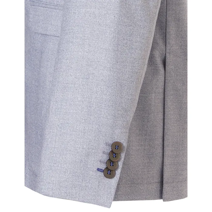 Giacca Weis in misto moderno con tasche con patta e stretch Blu chiaro