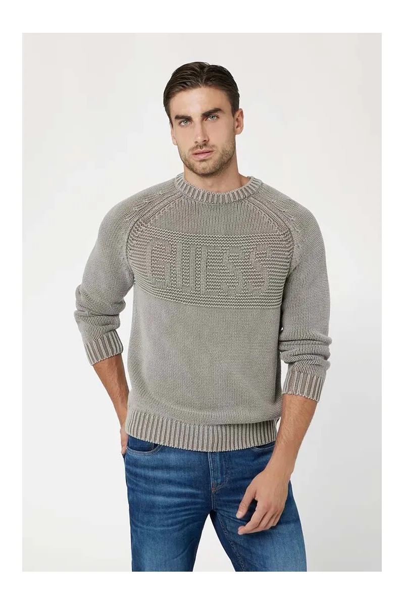 GUESS MAGLIA GIROCOLLO JEANSERIA