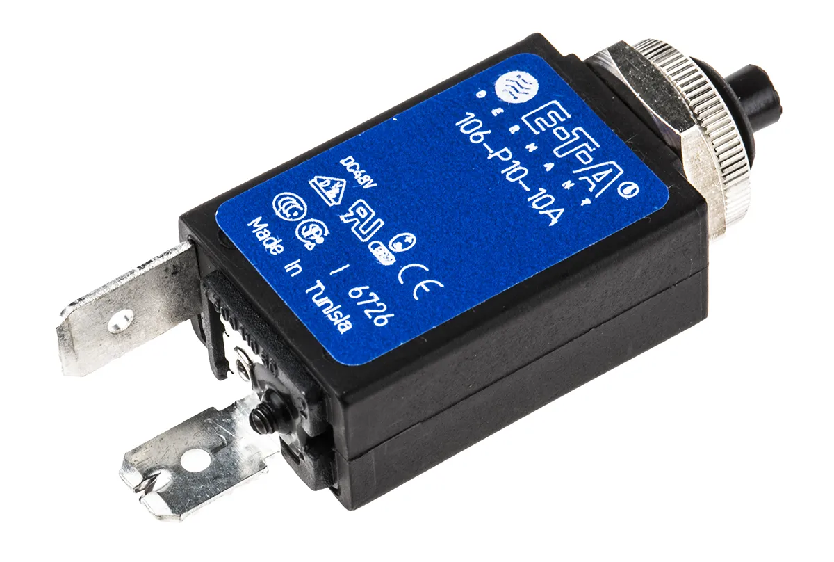Interruttore termico ETA 106, 1 polo poli, 10A, 240V