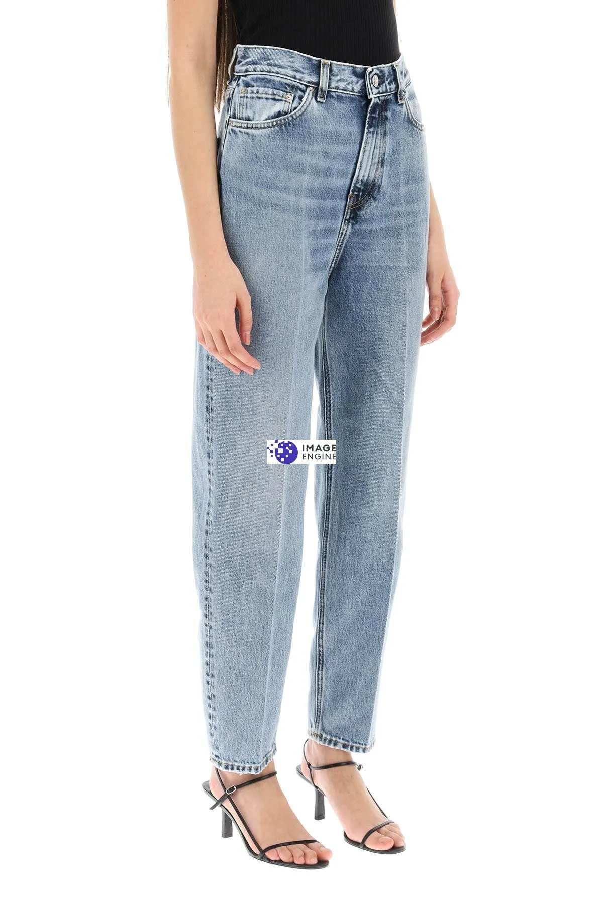 JEANS AFFUSOLATI IN DENIM ORGANICO