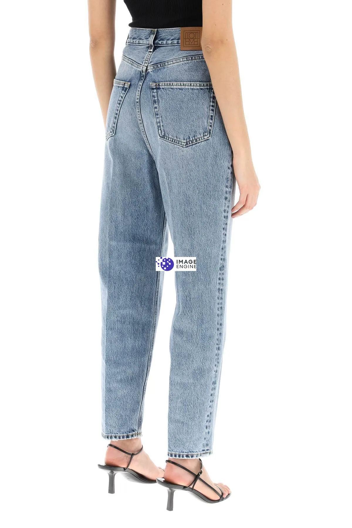 JEANS AFFUSOLATI IN DENIM ORGANICO