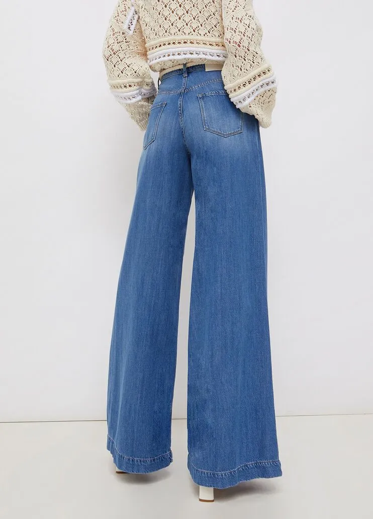Jeans palazzo ecosostenibile liu jo