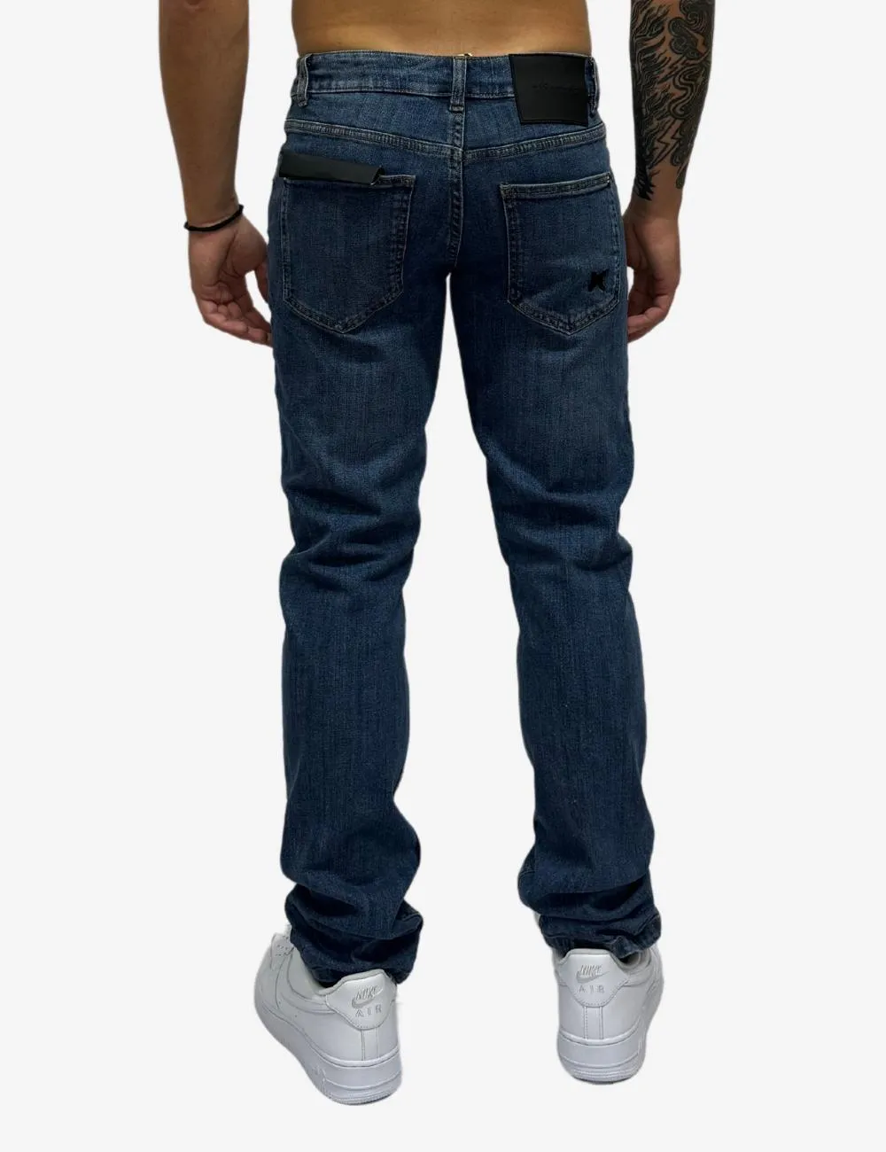 Jeans Richmond X slim in denim medio uomo