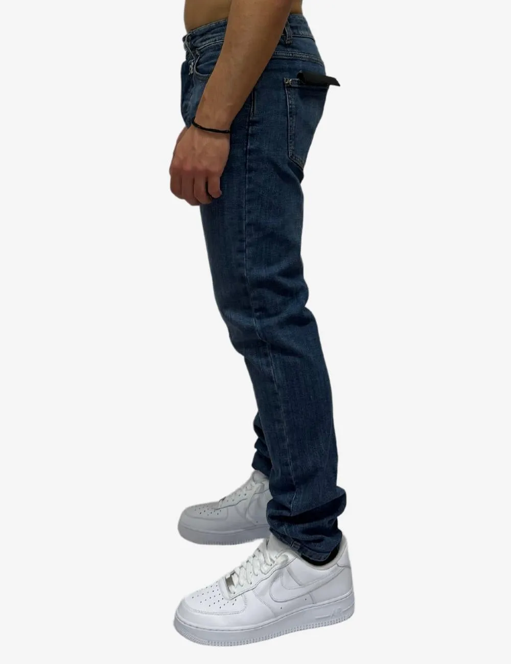Jeans Richmond X slim in denim medio uomo