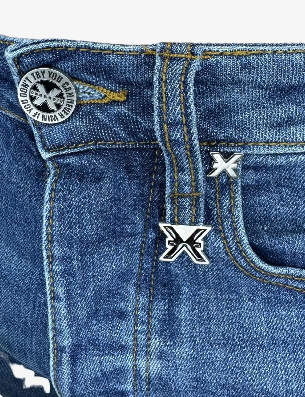 Jeans Richmond X slim in denim medio uomo
