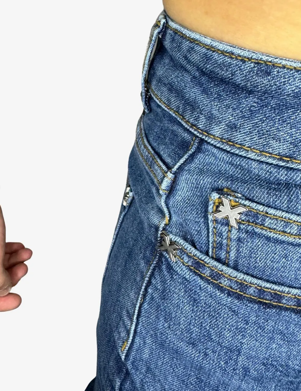 Jeans Richmond X slim in denim medio uomo