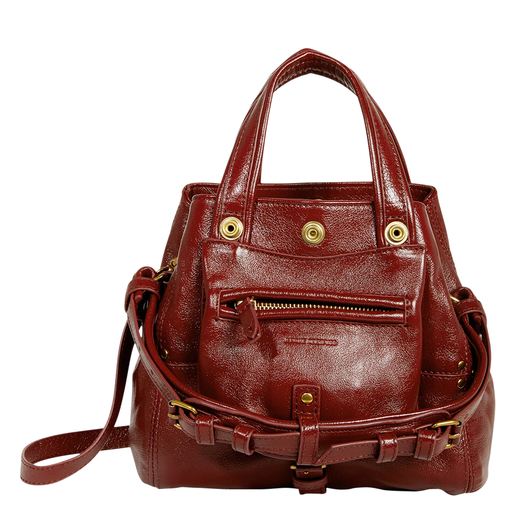  JEROME DREYFUSS   BILLY NANO - Borsa a bandoliera in pelle | Marrone