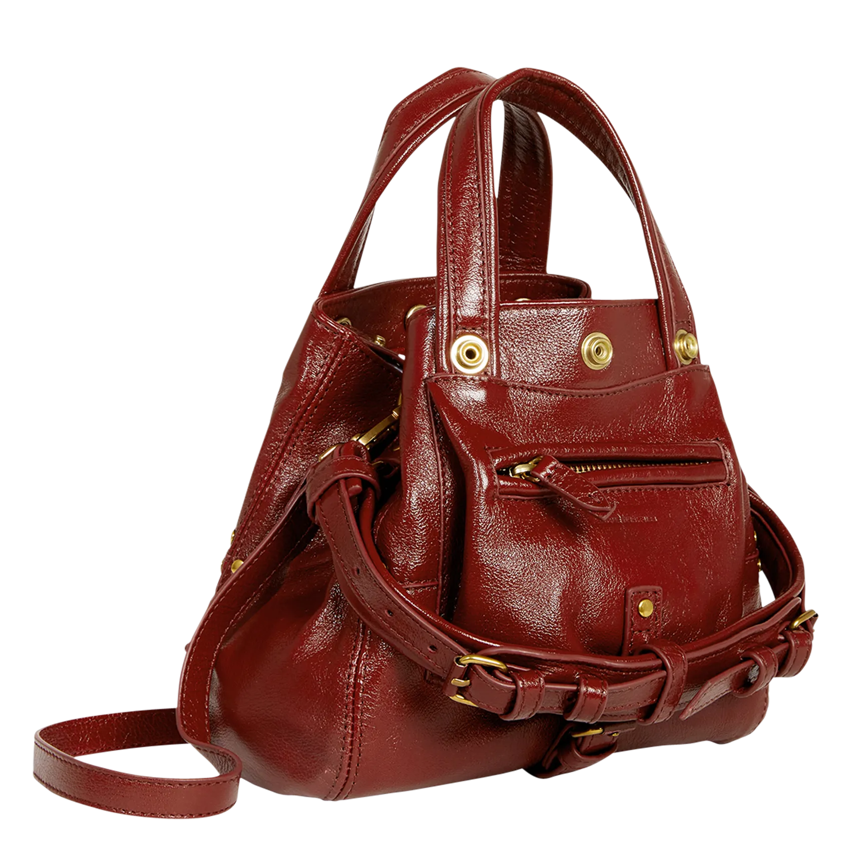  JEROME DREYFUSS   BILLY NANO - Borsa a bandoliera in pelle | Marrone