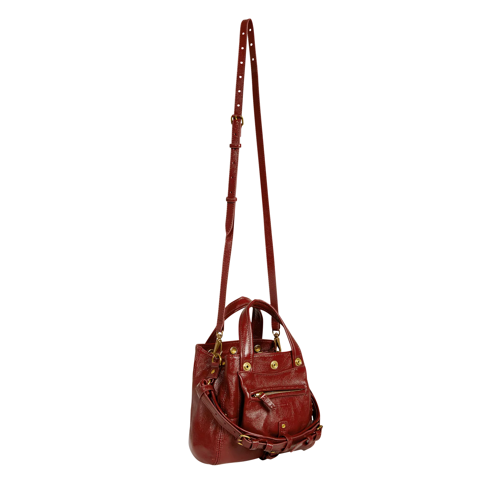  JEROME DREYFUSS   BILLY NANO - Borsa a bandoliera in pelle | Marrone