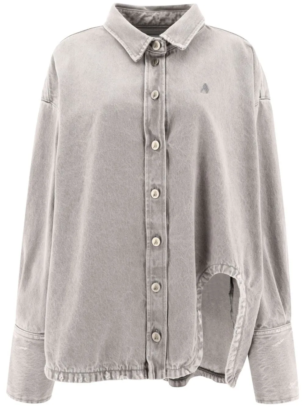 La camicia Attico con dettagli tagliati