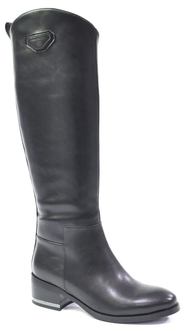LAURA BIAGIOTTI Stivale Tacco Basso Donna - 8250 Nero  
