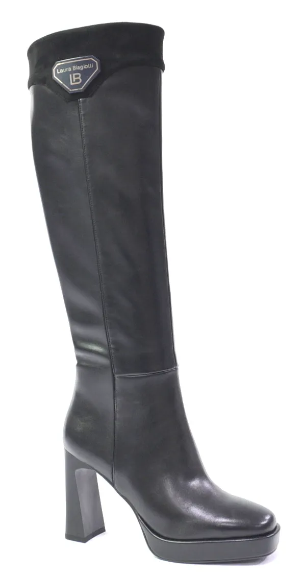 LAURA BIAGIOTTI Stivale Tacco Medio Donna - 8346 Nero  