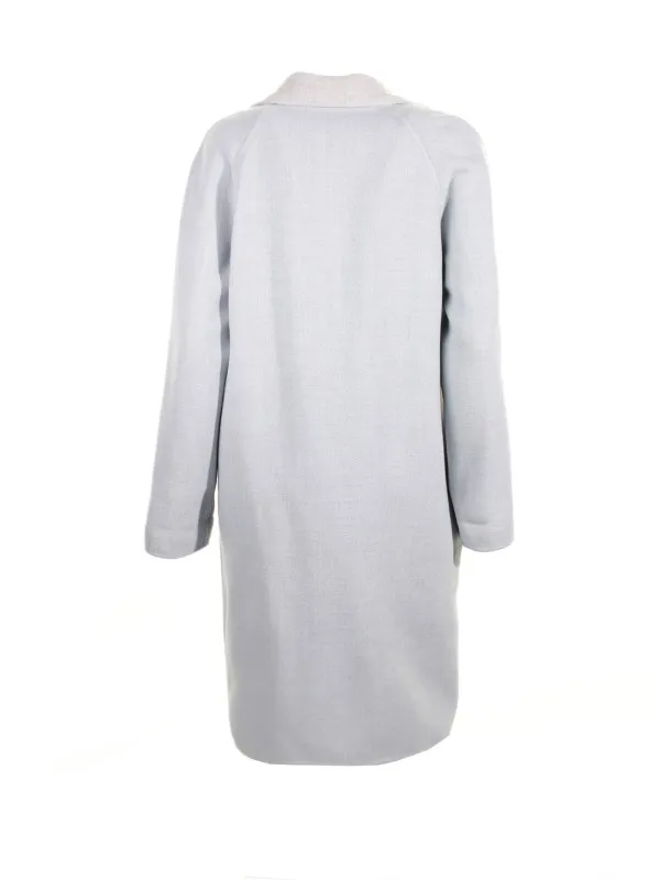 Long coat with buttons