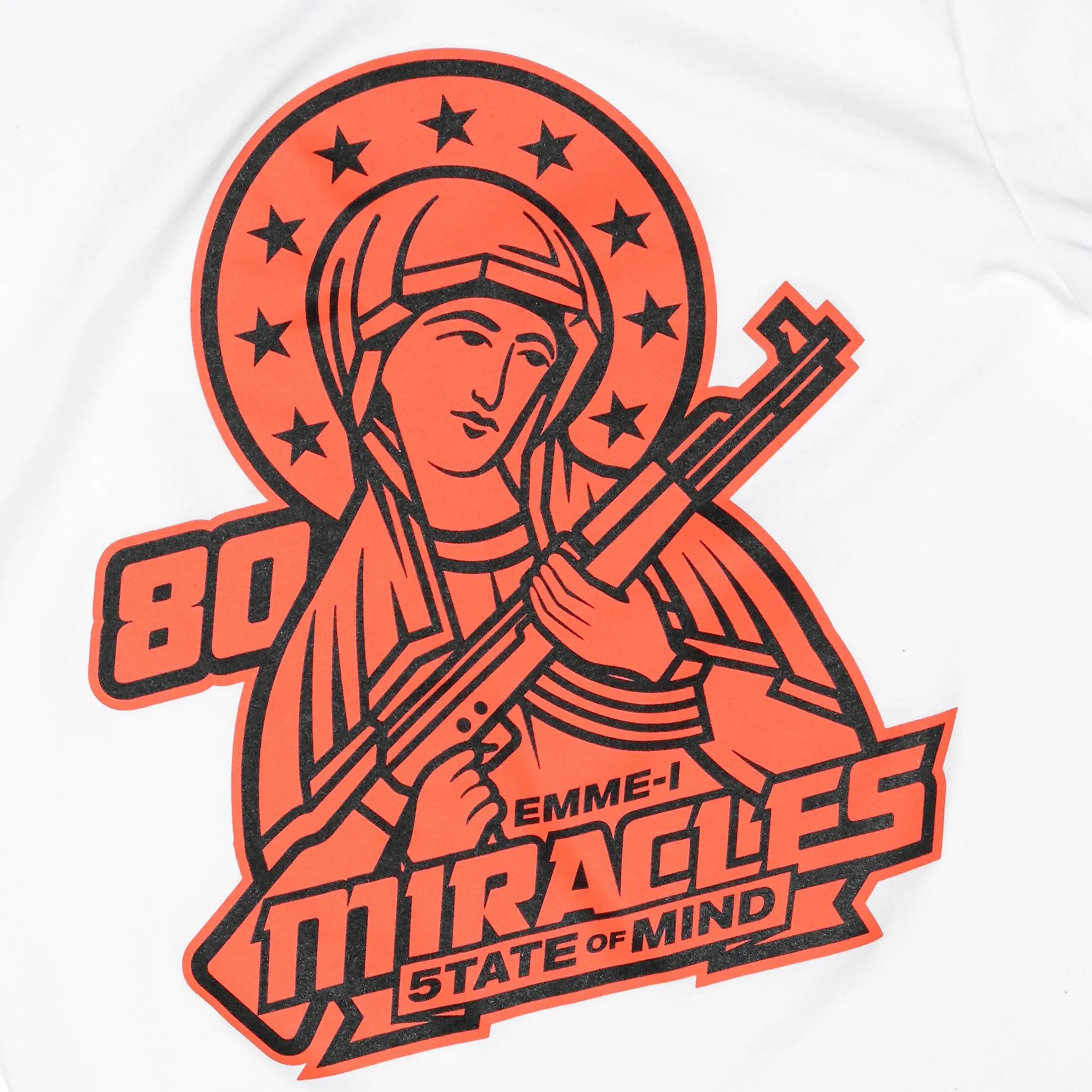 Maglietta Uomo Emme-i Miracles Tee X Gue' White