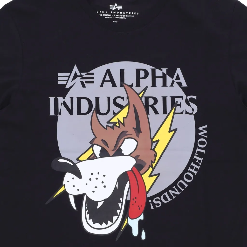 maglietta uomo wolfhounds tee BLACK