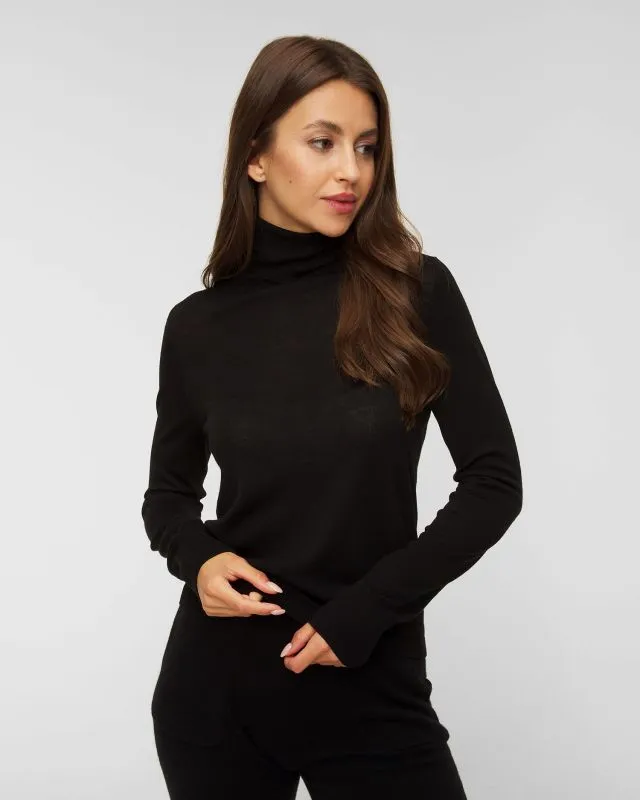 Maglione a collo alto in lana ALLUDE