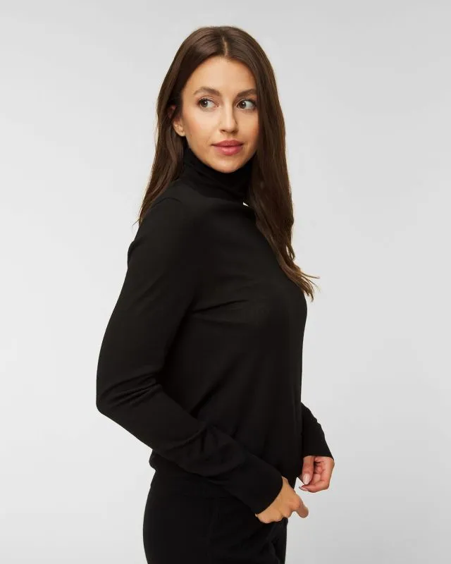 Maglione a collo alto in lana ALLUDE