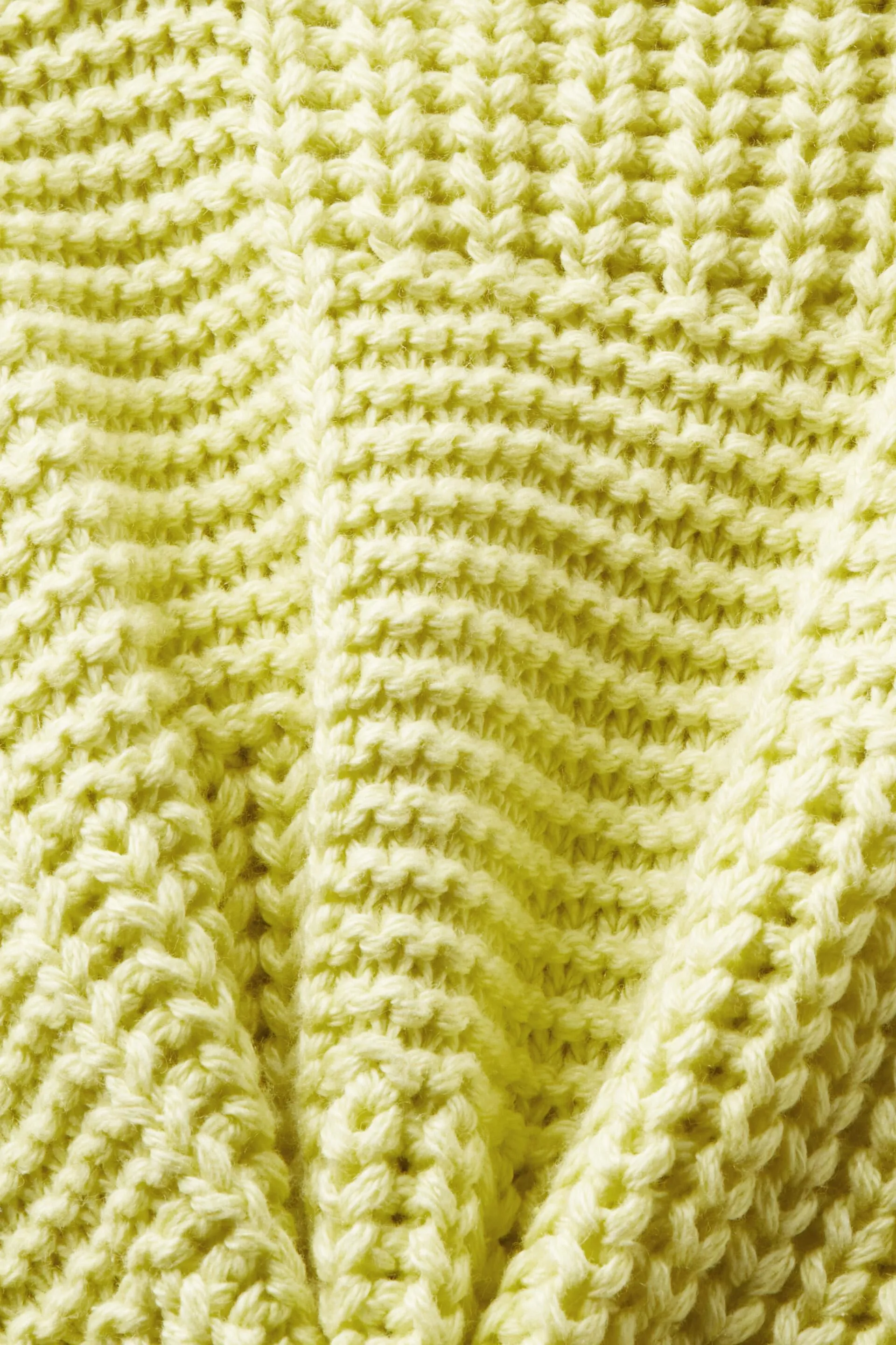 Maglione a collo sciallato in maglia larga
