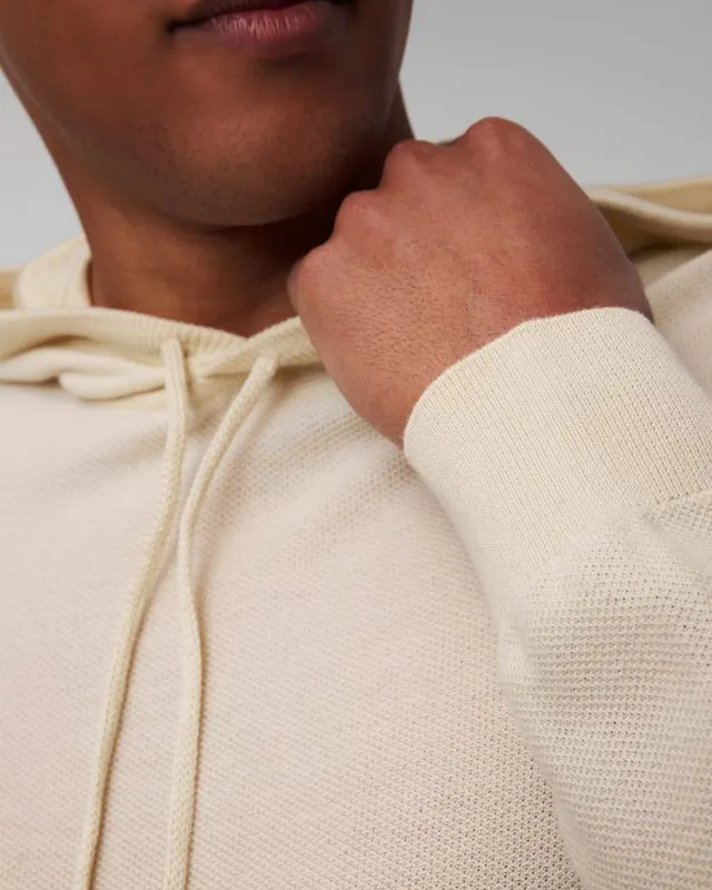 Maglione bianco da uomo Hugo Boss Trapani