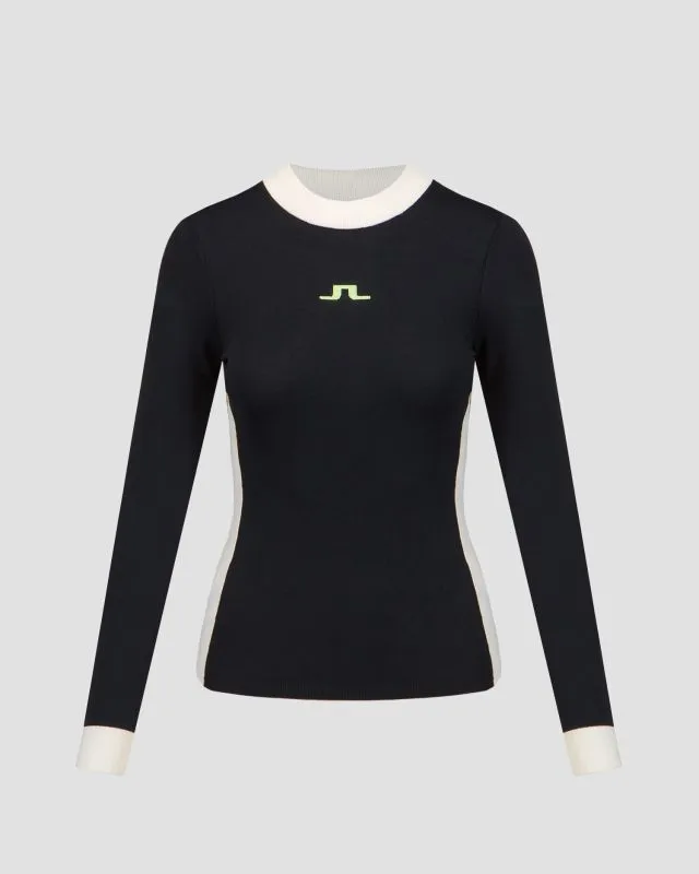 Maglione blu scuro da donna J.Lindeberg Meadow