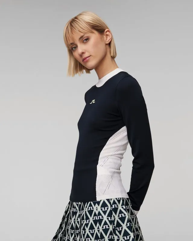 Maglione blu scuro da donna J.Lindeberg Meadow