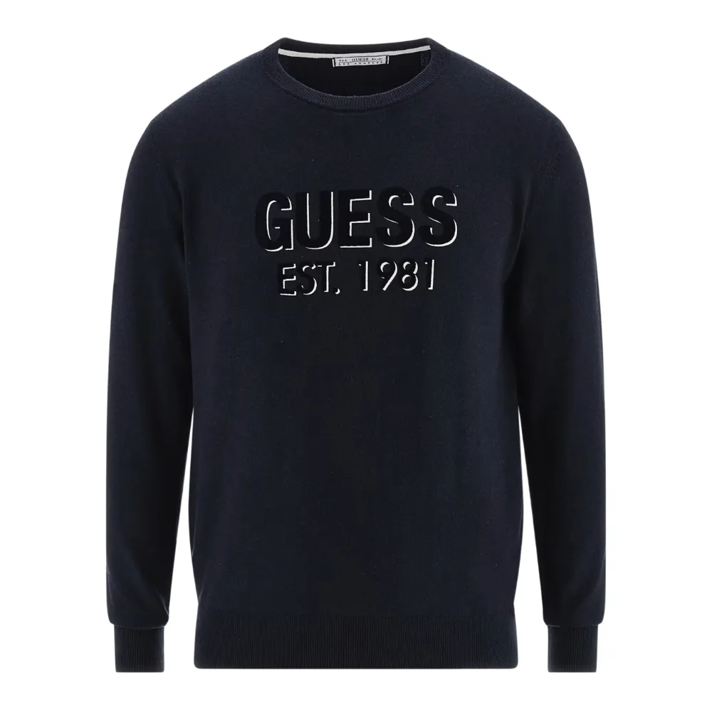 Maglione Guess logo frontale
