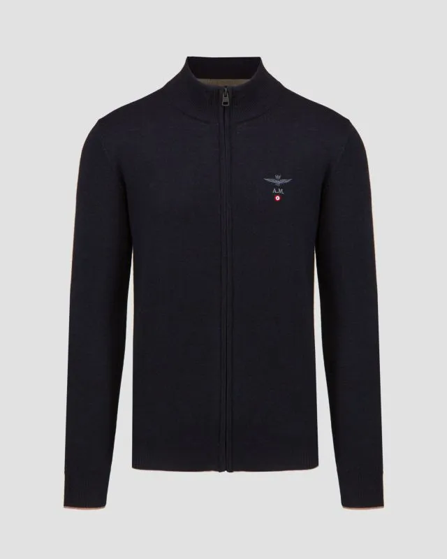Maglione in lana da uomo Aeronautica Militare
