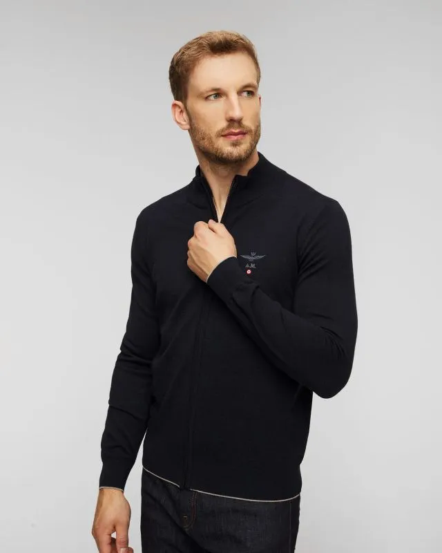 Maglione in lana da uomo Aeronautica Militare