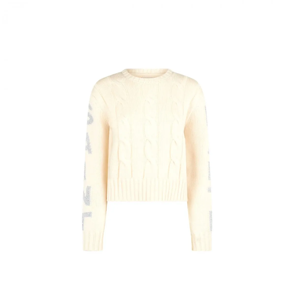 Maglione Intrecciato Malmo Con Stampa St. Barth