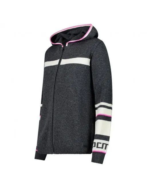 MAGLIONE LANA CON CAPPUCCIO CMP DONNA 7H26265