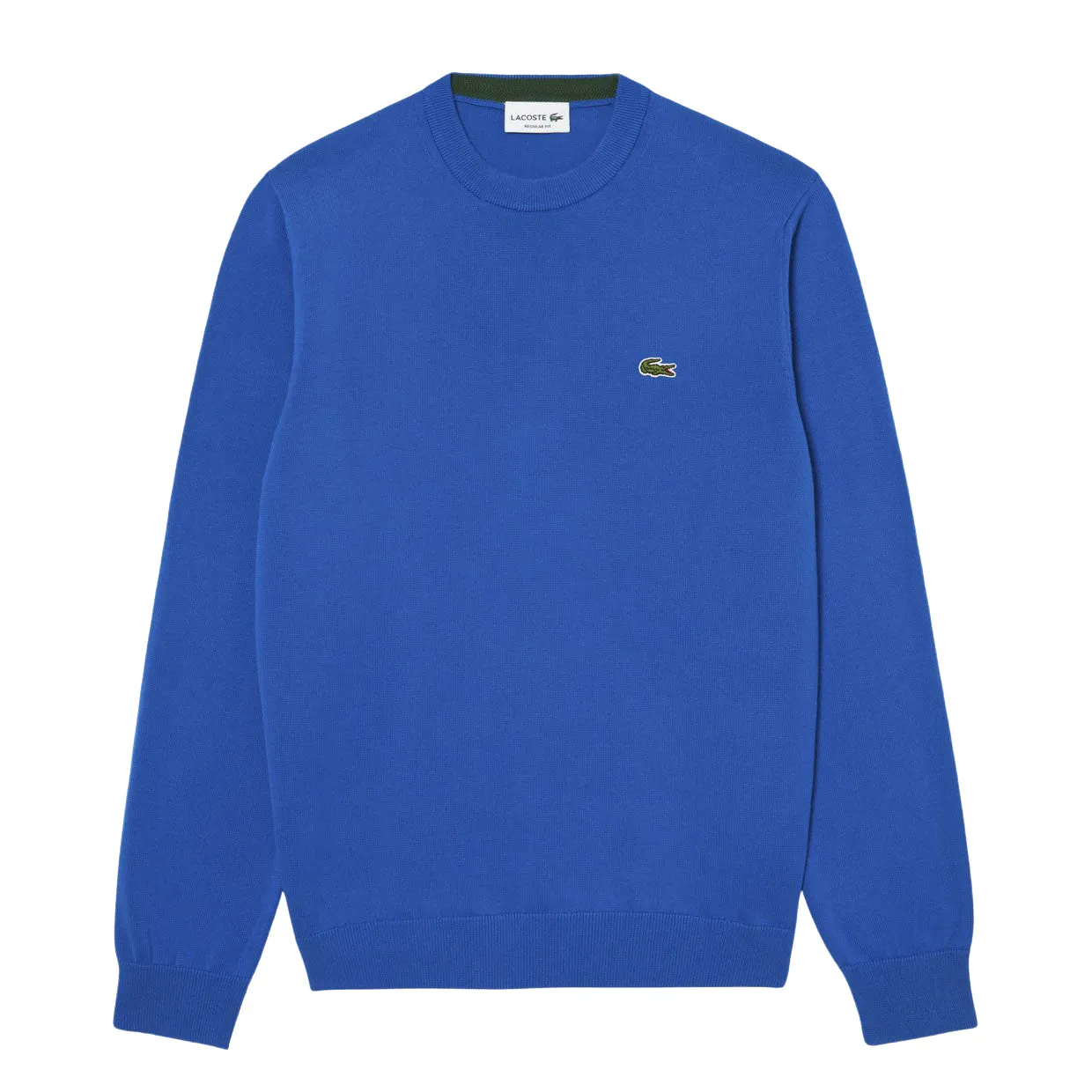 Maglione Uomo Lacoste Girocollo Blu Royal (KXB)