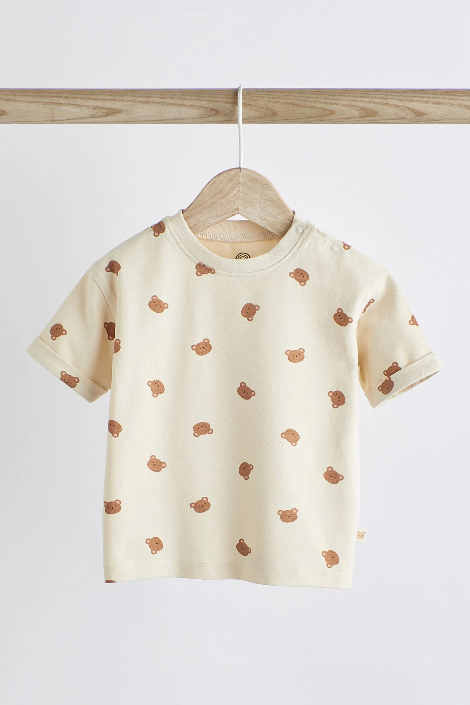 Maniche corte Baby T Shirt 4 Confezione    