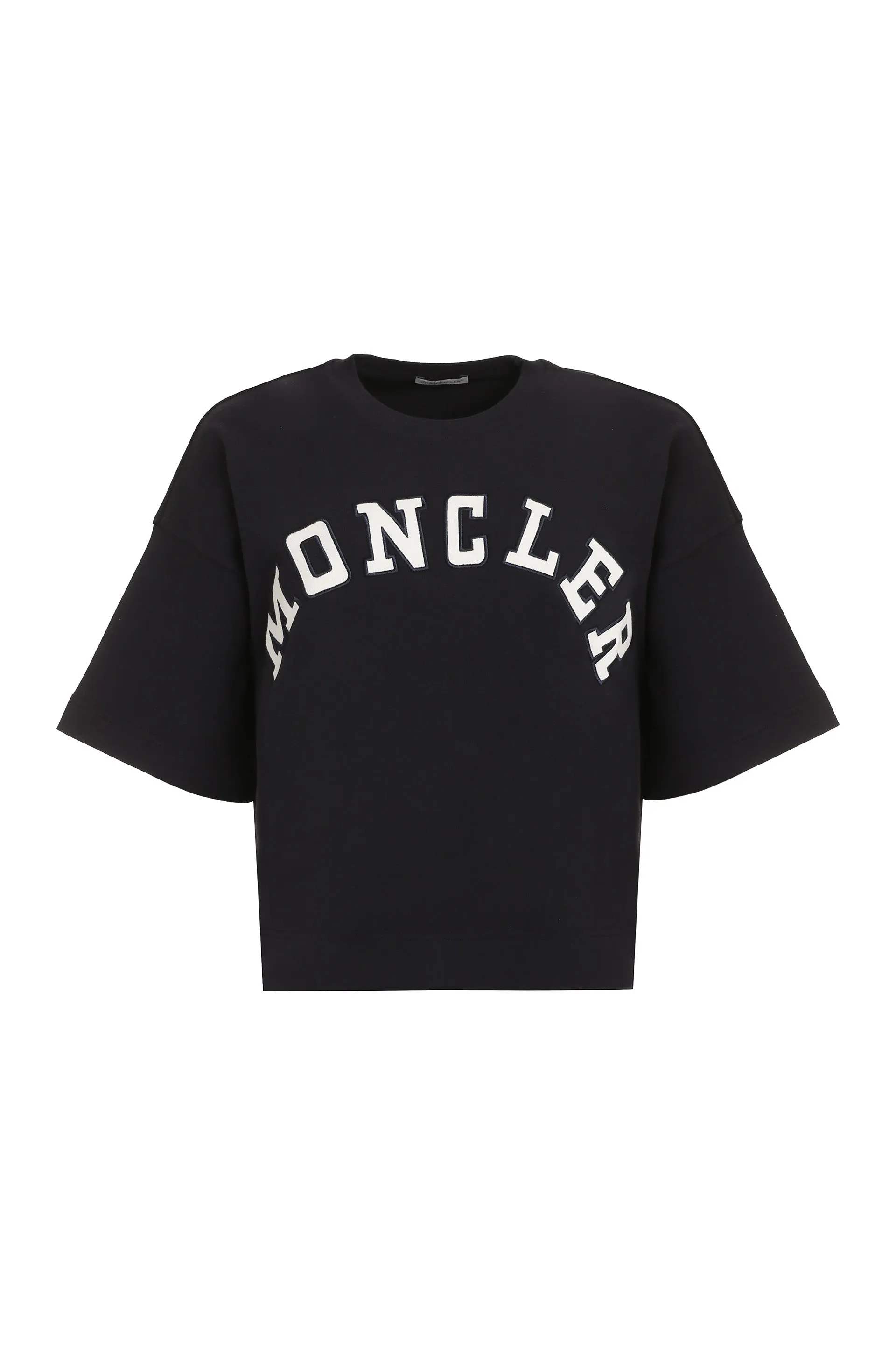 Moncler T-shirt girocollo in cotone