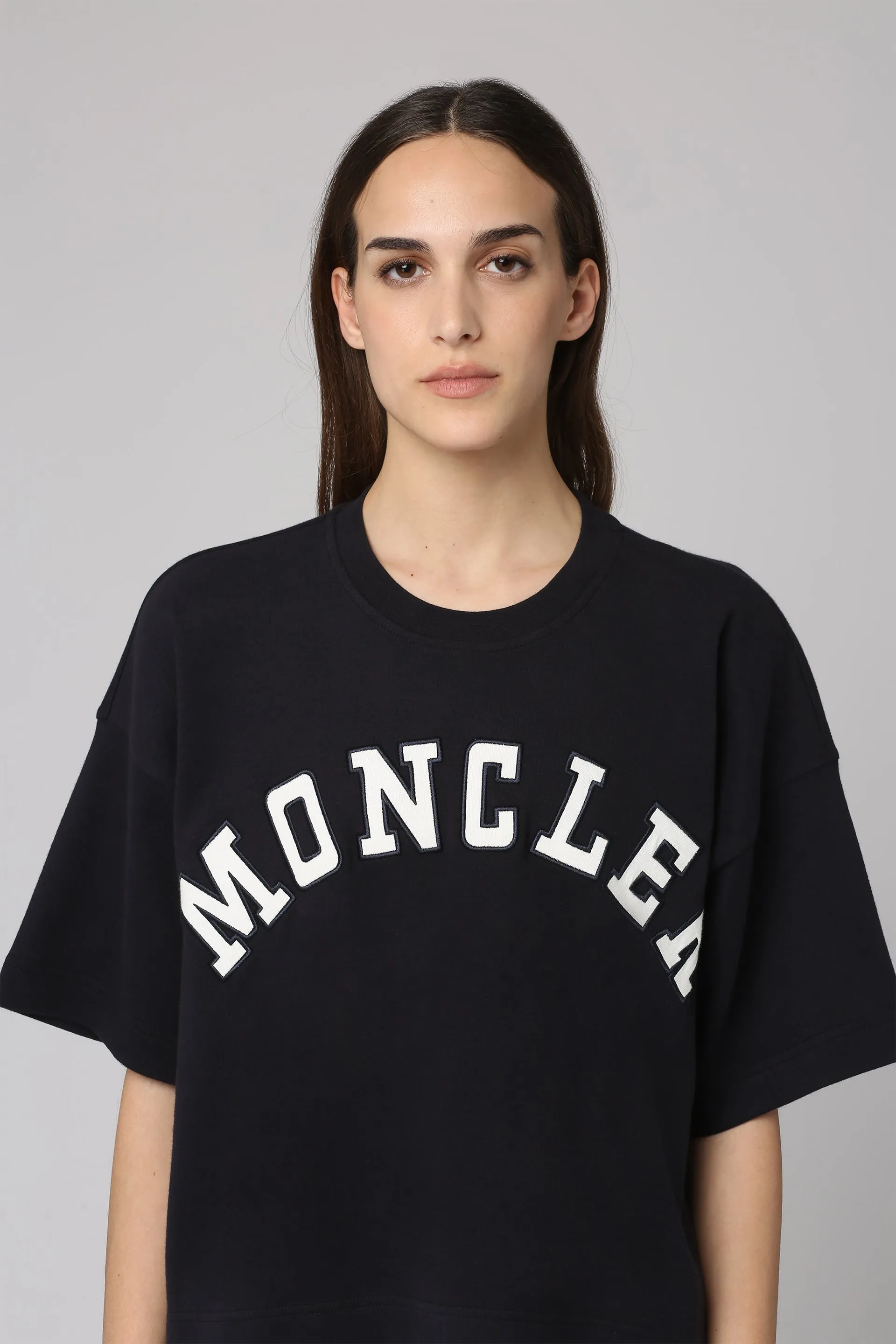 Moncler T-shirt girocollo in cotone