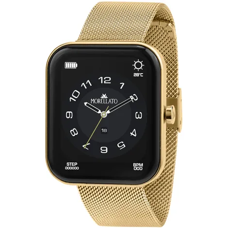 MORELLATO Smartwatch Morellato in acciaio gold maglia mesh