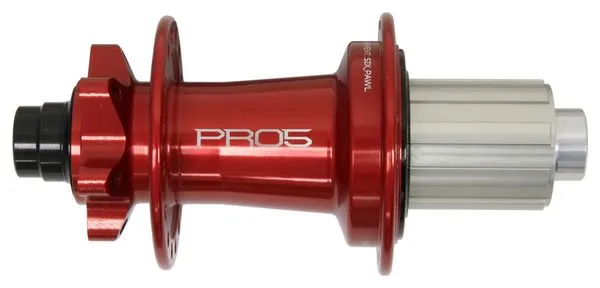 Mozzo posteriore Hope Pro 5 32 fori | Boost 12x148 mm | 6 fori | Rosso