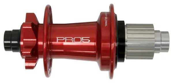 Mozzo posteriore Hope Pro 5 32 fori | Boost 12x148 mm | 6 fori | Rosso