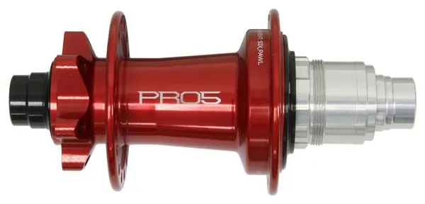 Mozzo posteriore Hope Pro 5 32 fori | Boost 12x148 mm | 6 fori | Rosso