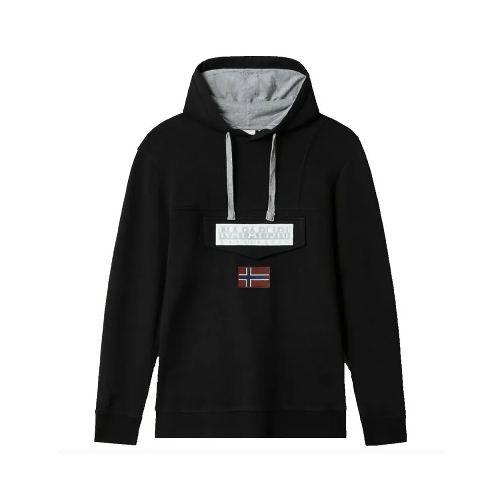 NAPAPIJRI FELPA - UNISEX - NERO - QK0411