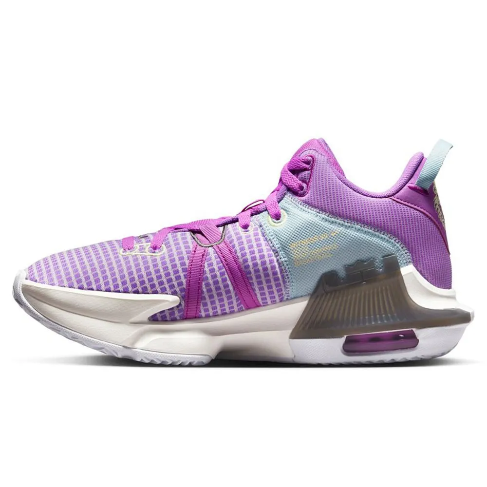 Nike Lebron Witness 7 Fucsia Lilla Bianco - Scarpe Basket Uomo