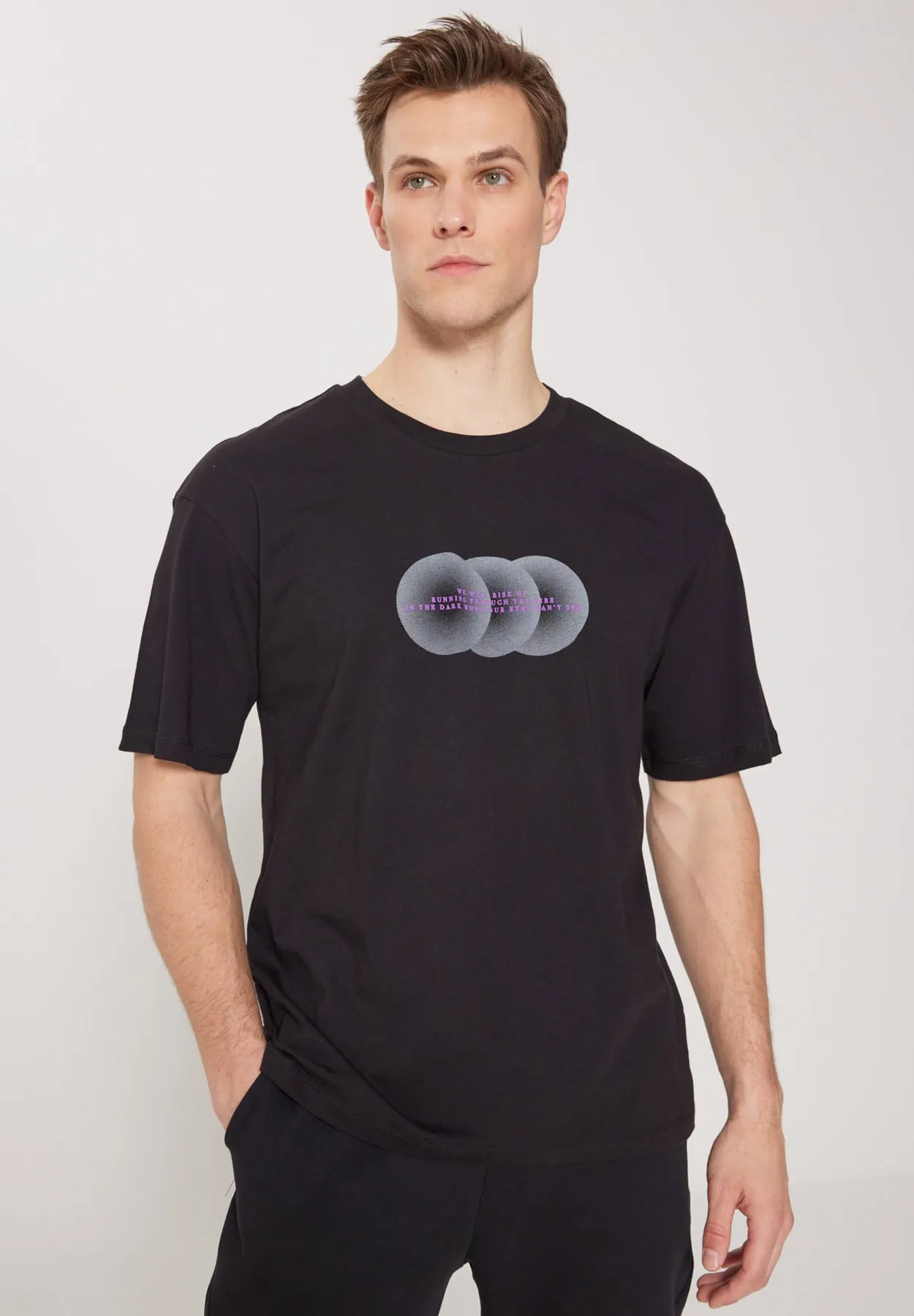 O COLLAR - T-shirt con stampa