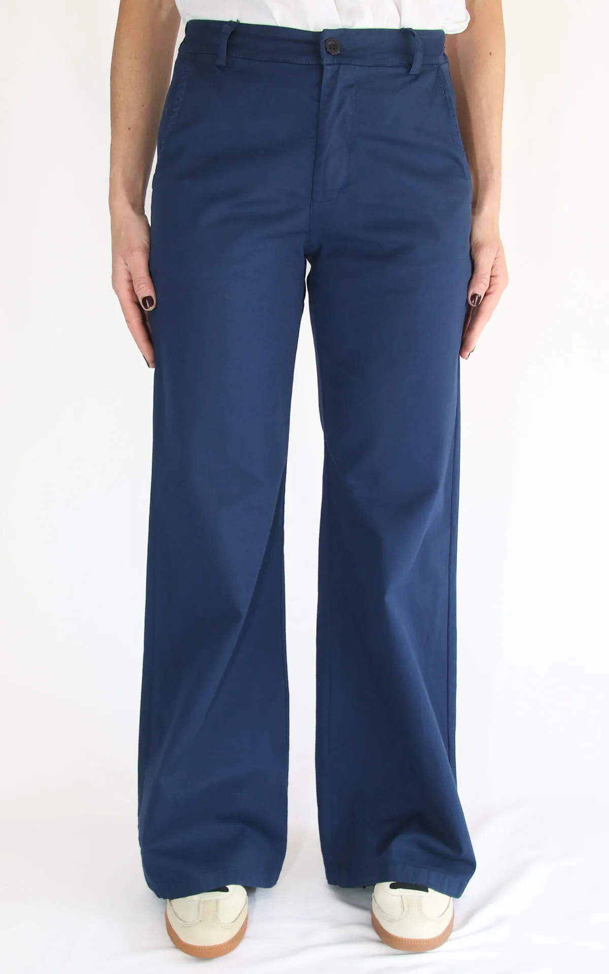 Off-on – Pantalone palazzo  Betty – Blu