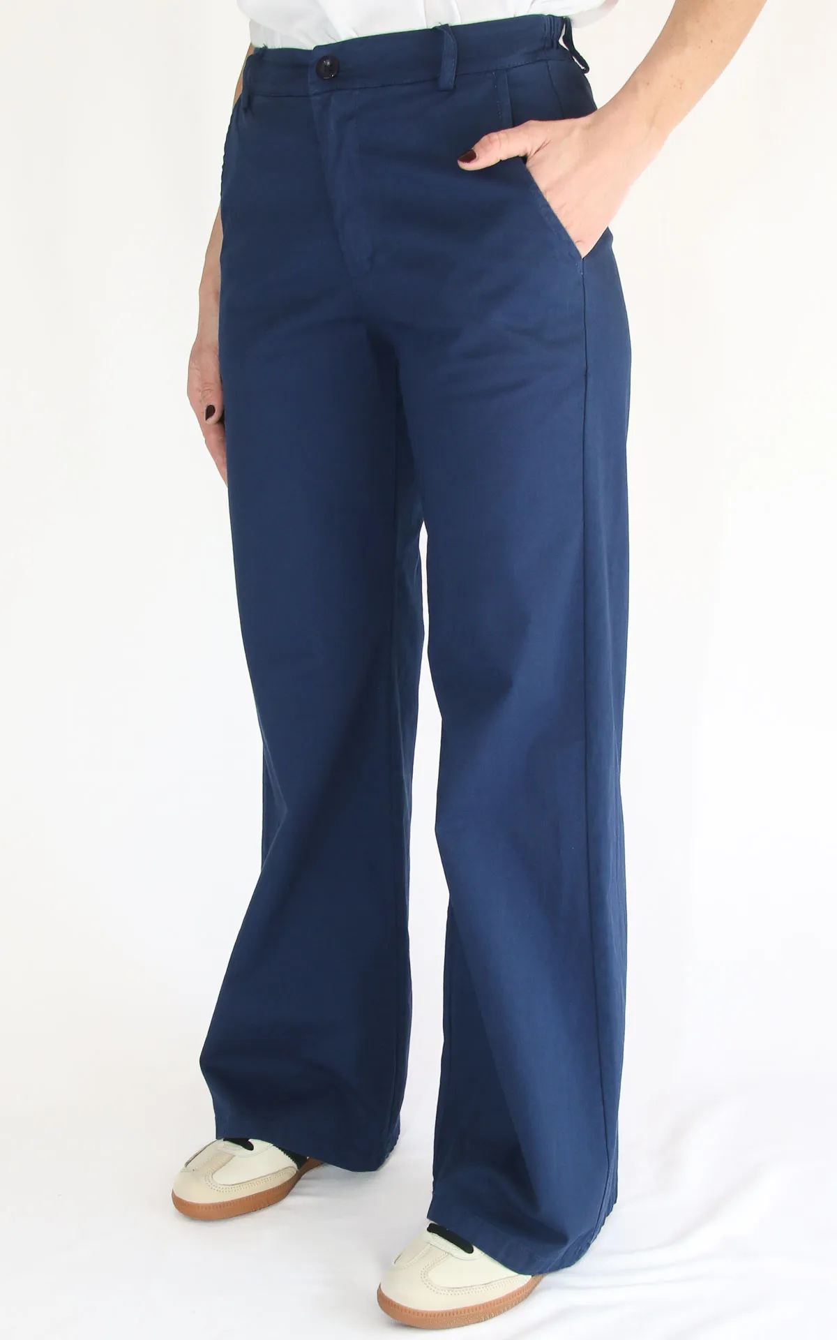 Off-on – Pantalone palazzo  Betty – Blu