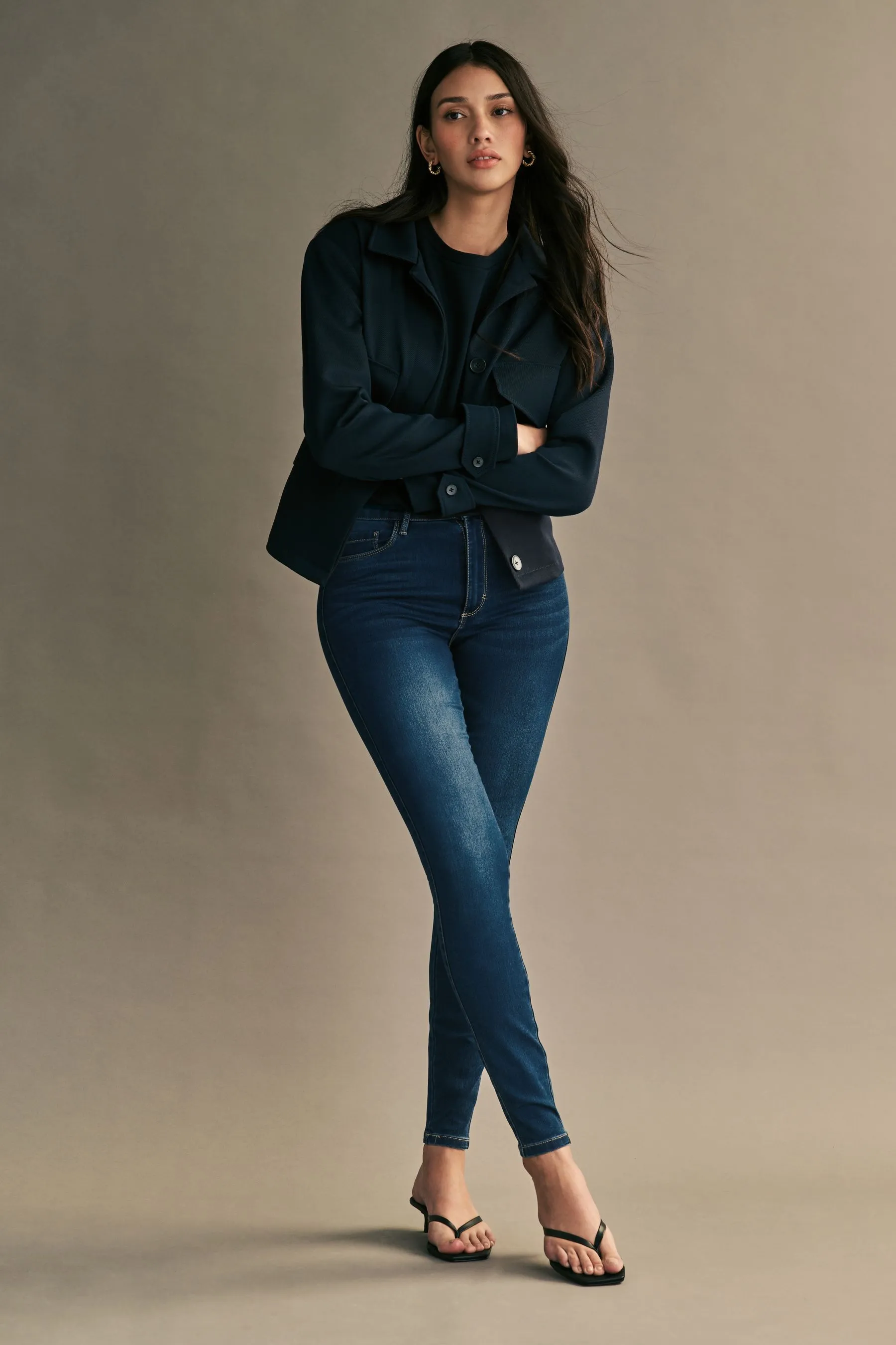 ONLY Royal High Waisted Stretch Skinny Jeans    