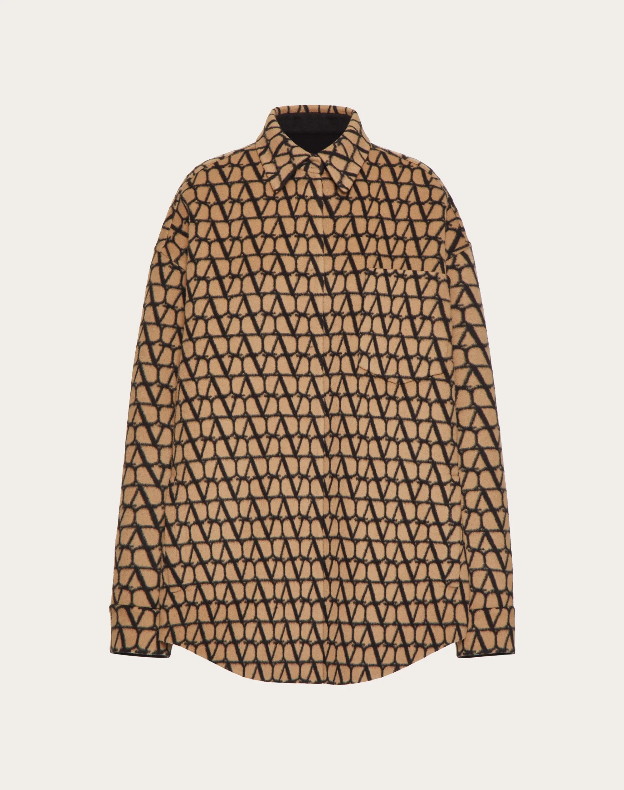 OVERSHIRT IN DOUBLE COAT TOILE ICONOGRAPHE