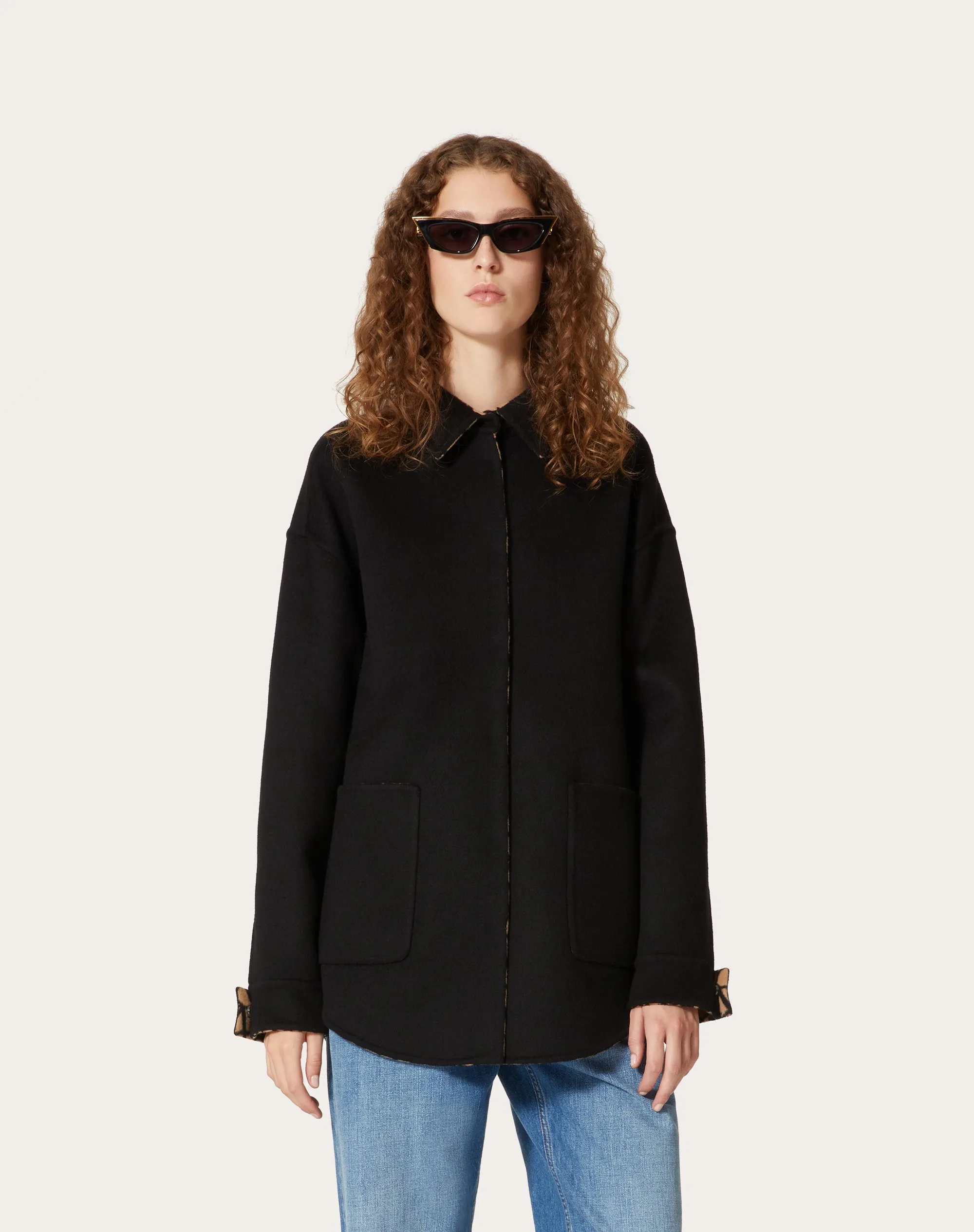 OVERSHIRT IN DOUBLE COAT TOILE ICONOGRAPHE