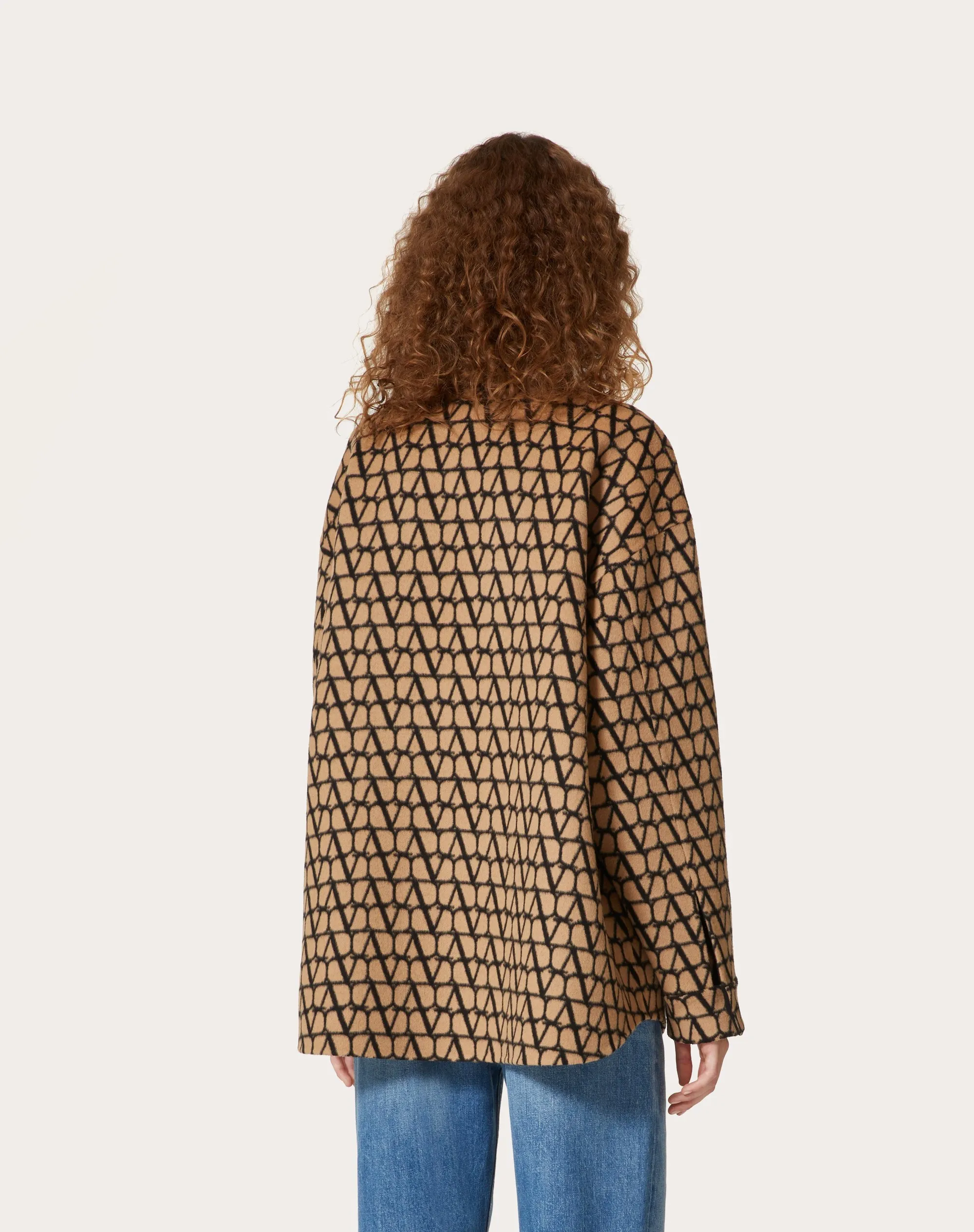 OVERSHIRT IN DOUBLE COAT TOILE ICONOGRAPHE