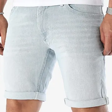 Pantaloncini Jean 1040209 Blu Denim