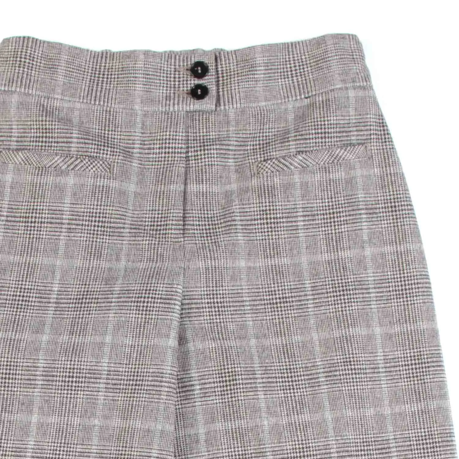 Pantalone A Palazzo Grigio E Beige Bambina E Teen