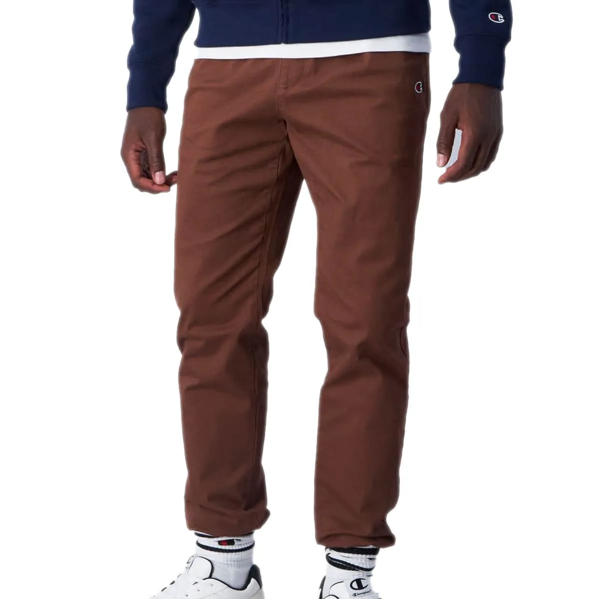 Pantalone Jogger Coulisse Monogram 219482 Uomo CHAMPION